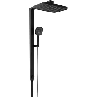 Schütte LA PALMA Überkopfbrause-Set, schwarz matt