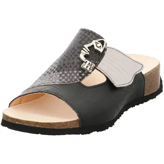 Lederfutter Slipper, Schwarz 43 EU