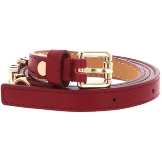 Valentino Damengürtel Polyurethan rot 100 cm