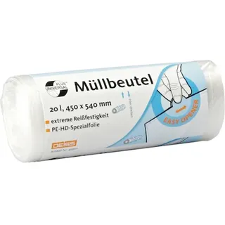 Deiss Universal, Plus ® ... Müllbeutel aus HDPE, 20 l, 2000 Stück