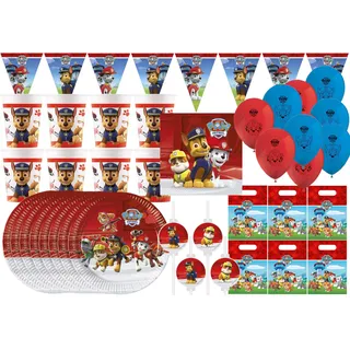 Procos Paw Patrol - Kindergeburtstags-Set (55-teilig)
