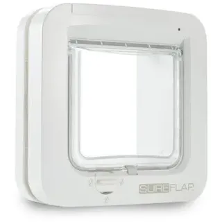 Sureflap Mikrochip Katzenklappe Weiß 1 Stück