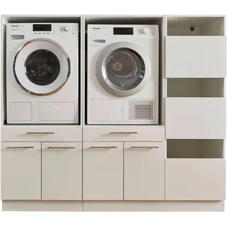 laundreezy Mehrzweckschrank-Set »LAUNDREEZY LDSK10«, weiß