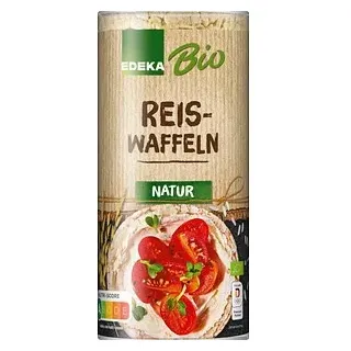 EDEKA Bio natur Reiswaffeln 130,0 g, 1 St.