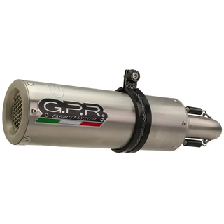 Gpr Exhaust Systems Honda Cmx 1100 Rebel 2021-2023 Db Killer Zugelassener Schalldämpfer Mit Verbindungsrohr - M3 Inox / Brushed Stainless Steel - Homologated