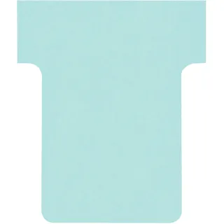 NOBO T-Karten, Gr”áe 1,5 / 45 mm, 170 g/qm, blau