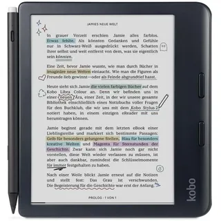 KOBO Libra Colour 32 GB Schwarz inkl. Stylus