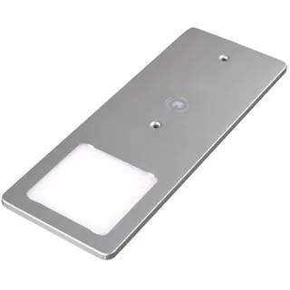 Kalb Material Für Möbel kalb LED Unterbauleuchten Silber 5W sehr flache Küchenleuchte Touchdimmfunktion 1er Set Warmweiß
