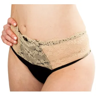 Mysanity® Postpartum Unterhose Tanga aus Bambus Mokka 1 St
