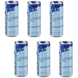 Red Bull Glacier Edition - Gletschereis Himbeere 24x 250ml EINWEG Pfand
