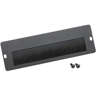 HMF Kabeldurchführung mit Bürsteneinsatz 10 Zoll Außen Schwarz