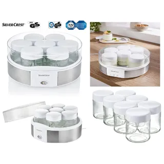 Silvercrest SILVERCREST® KITCHEN TOOLS Joghurtbereiter »SJB 15 A1«, inkl. 7 Portionsgläser