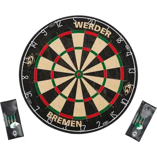 Werder Bremen SV Dart-Set Dartscheibe Dartpfeile Flights Dart, 23-86121