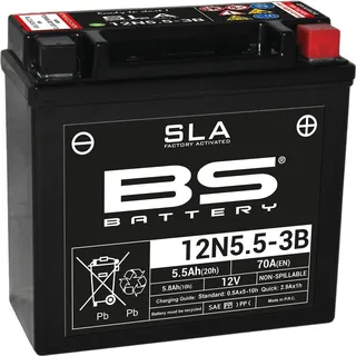 BS Battery Batterie 12N5.5-3B ETN: 506 011 004 BS-Battery, SL