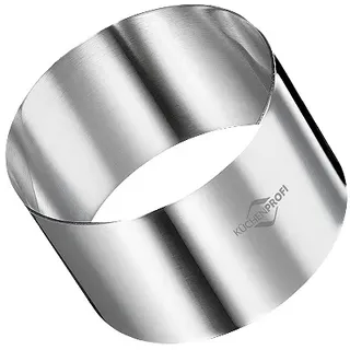 Küchenprofi Dessert- und Speisenringe 8 cm