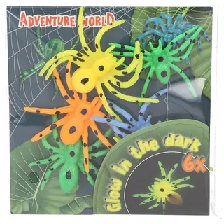 DEPESCHE 13347 Dino World Glow in the Dark Spinnen