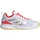 Cloud White / Silver Metallic / Lucid Red 38 2/3