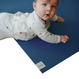 SanoSoft Krabbelmatte Blau | Gr.: 60 x 100 cm