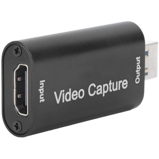 Capture Card 4K HDMI Video USB3.0 1080P 60fps Spielaufzeichnung, Twitch Streaming, OBS