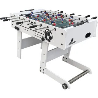 Scorpion Kick Tischkicker, klappbar, 2 Spielbälle, Weiß weiß No Size