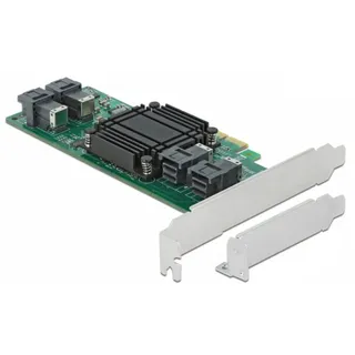 DeLock PCI Express x8 Karte zu 4 x intern SFF-8643 NVMe