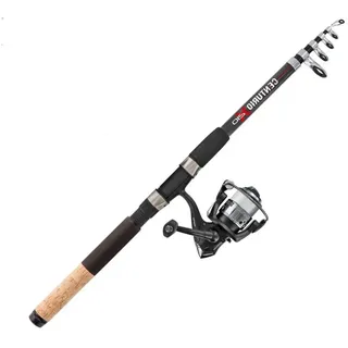 Jenzi Allrounder Combo Centurio 2,10m Rute Rolle Schnur Angelset komplett