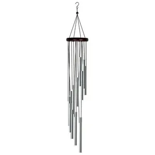 luxuskollektion Windspiel Aluminium 8,5 x 1 x 60 cm Silber