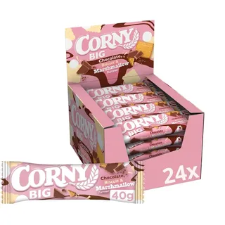 CORNY BIG Chocolate, Biscuit & Marshmallow flavour Müsliriegel 24 Riegel