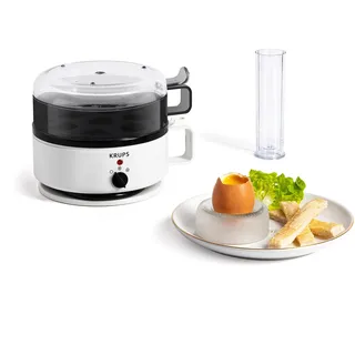 Krups EG2301 7 Eier + Messbecher Weiß