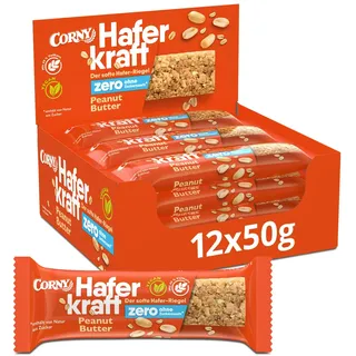 CORNY »Haferkraft Zero Peanut Butter« ohne Zuckerzusatz mehrfarbig