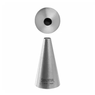 Städter 226074 Lochtülle 7 mm, Edelstahl, Silber