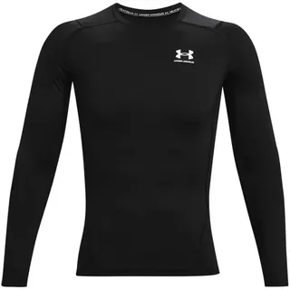 Under Armour HeatGear Armour langarm Funktionsshirt Herren 001 black/white 3XL