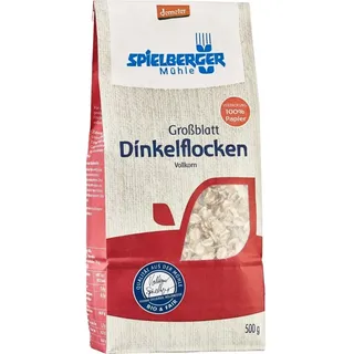 Spielberger Dinkelflocken Großblatt demeter 500g