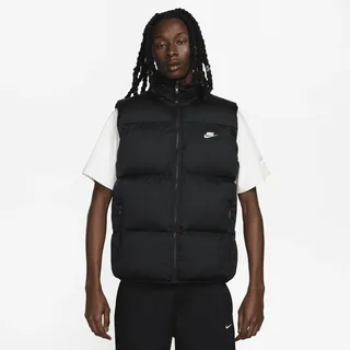 Nike Sportswear Club PrimaLoft® wasserabweisende Puffer-Weste Herren Black/White XXL