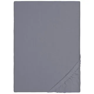 Feinbiber 180 x 200 - 200 x 200 cm silber/grau