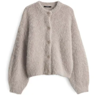 Someday Strickjacke mit Knopfleiste Modell TAMANAH Beige Melange, 38