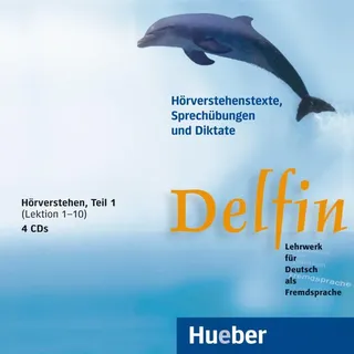 Delfin. Hörverstehen 1. 4 CDs von Hartmut Aufderstraße/ Jutta Müller/ Thomas Storz / Hueber Verlag GmbH / CD