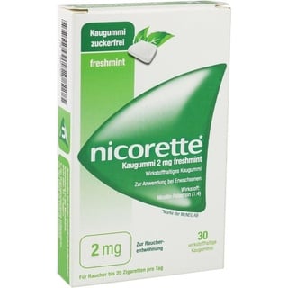 Nicorette Freshmint 2 mg Kaugummi 30 St.