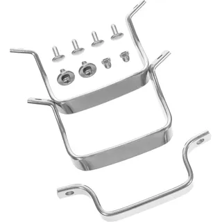 Holibanna Ersatzgriffe Für Pfannen Aus Edelstahl Seitliche Topfgriffe Passend Für Milch Töpfe Kochutensilien Wokgriff Topfzubehör