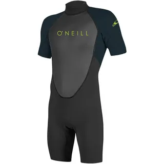 O'Neill Oneill Wetsuits WETSUITSWetsuits Jungen Reactor II 2mm Back Zip Spring Wetsuit Neoprenanzug, Black/Slate, 10