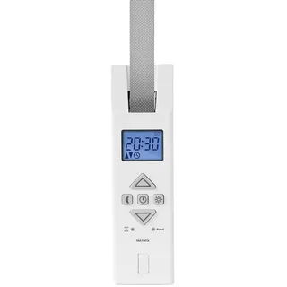 Matofix PRO elektrischer Gurtwickler Unterputz mit Display 23 mm Gurtbreite Weiß