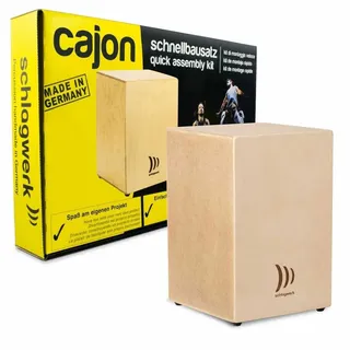 Schlagwerk CBA10S Cajon Schnellbausatz Medium