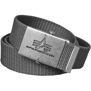Alpha Industries Gürtel Heavy Duty Belt grau