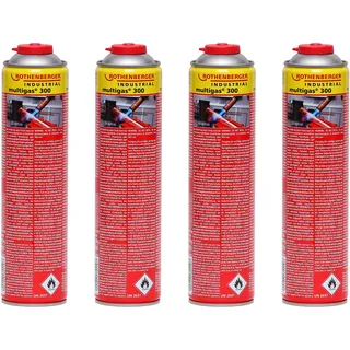 Rothenberger Industrial 4x Multigas 300 600 ml - 1000003743