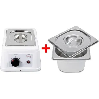 Städter Temperiergerät Set inkl. Zusatz-Behälter - Schmelzgerät für Kuvertüre und Schokolade, Inhalt des Schokoladenbehälters je 1,5 Liter