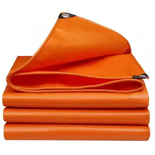 FIDSEJEONA Plane mit Ösen 1.2x1.2m, StrapazierfäHig Abdeckplane, PVC-Plane, Gewebeplane Plane Wasserdicht, Wasserdicht Regenschutz Abdeckplane, für Außenbereich, Holz, Boote Und Pools