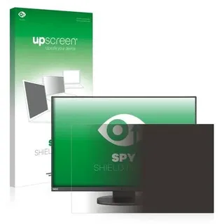 upscreen Blickschutzfilter für NEC MultiSync EA245WMi-2 Blaulichtfilter Sichtschutz Privacy Anti Spy abnehmbar