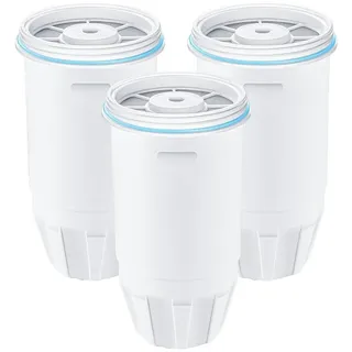 Wrtysully 3 -Wasserfilter für Zero ZR-001, ZR-003, ZR-004, ZR-006 Wasserkrüge und -, Mehrschichtige Filtration