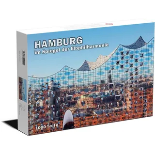 Hamburg im Spiegel der Elbphilharmonie. 1000 Teile | Gerd Reger | Bundle | 2018