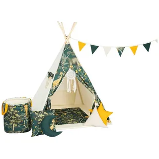 Sówka Design Spielzelt Tipi Unisex Kinder (8-tlg) weiß